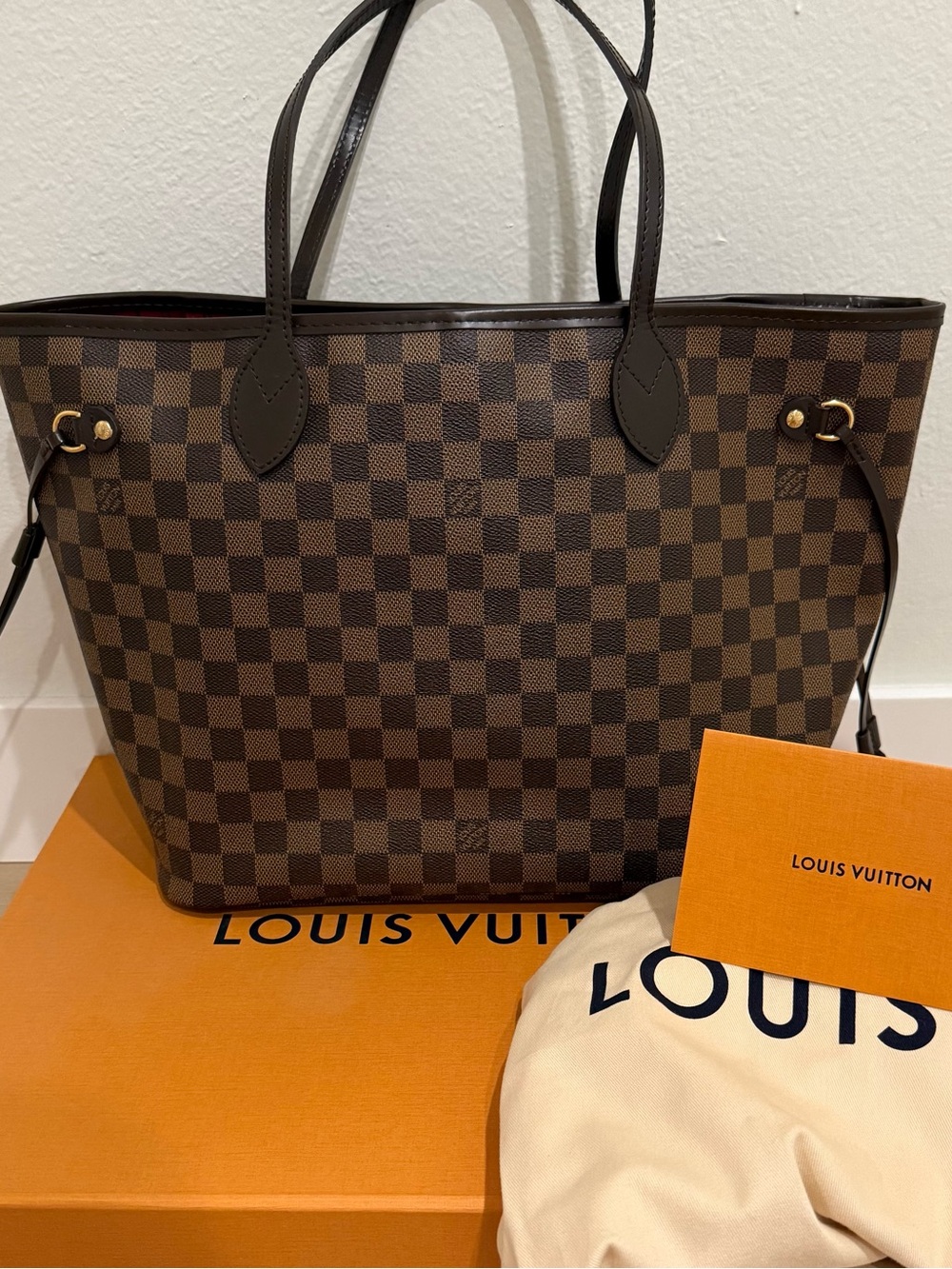 Louis Vuitton Damier Ebene Neverfull MM